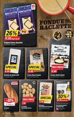 Denner Aktionen ab 04.11.2025 gültig | Seite: 6 | Produkte: Käse, Raclette, Fondue