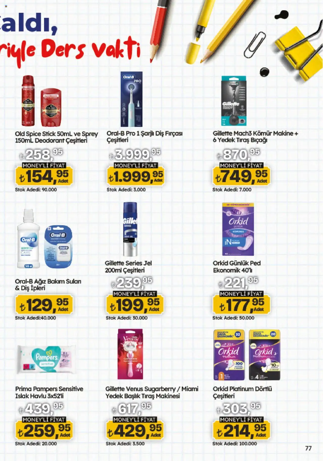 Migros Katalog - Migroskop - 11.09.2025 tarihinden itibaren geçerlidir | Sayfa: 77 | Ürünler: Deodorant, Diş fırçası, Tıraş makinesi