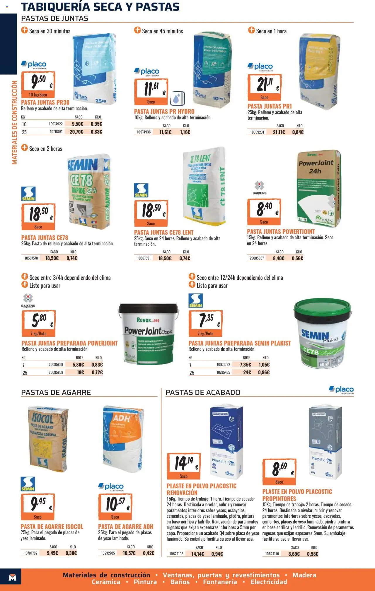 Obramat - Alicante  │ válido desde el 10.10.2025 | Página: 4 | Productos: Polvo, Pasta