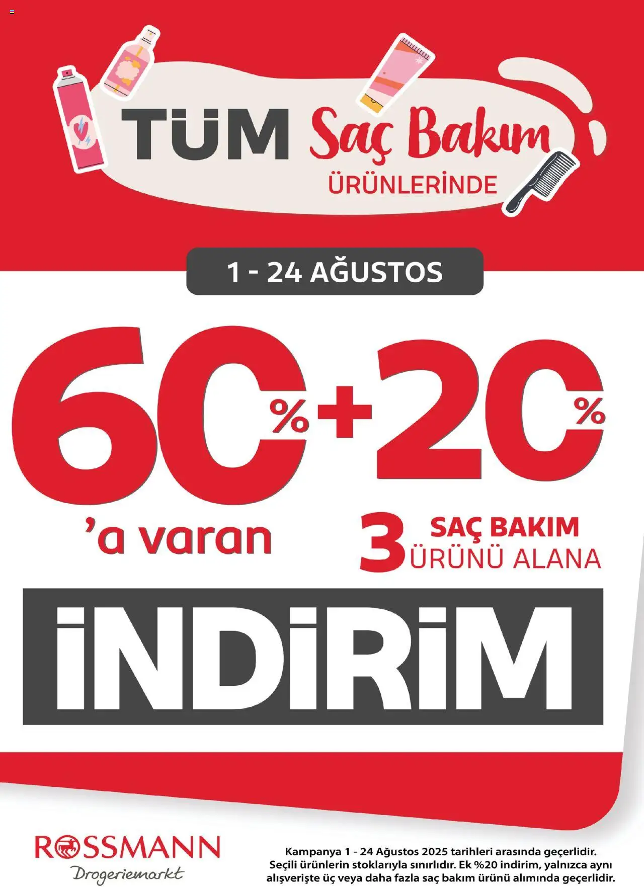 Rossmann İndirim - 01.08.2025 tarihinden itibaren geçerlidir | Sayfa: 2