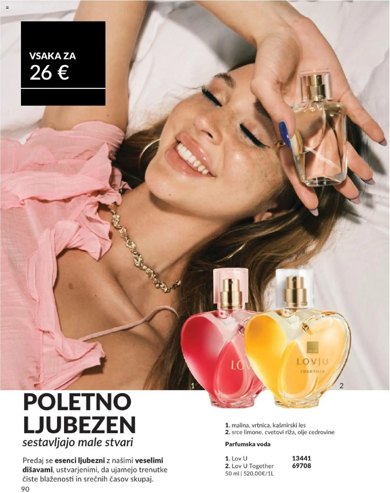 Avon katalog │ velja od 31.07.2025 | Stran: 90 | Izdelki: Olje, Voda, Parfumska voda