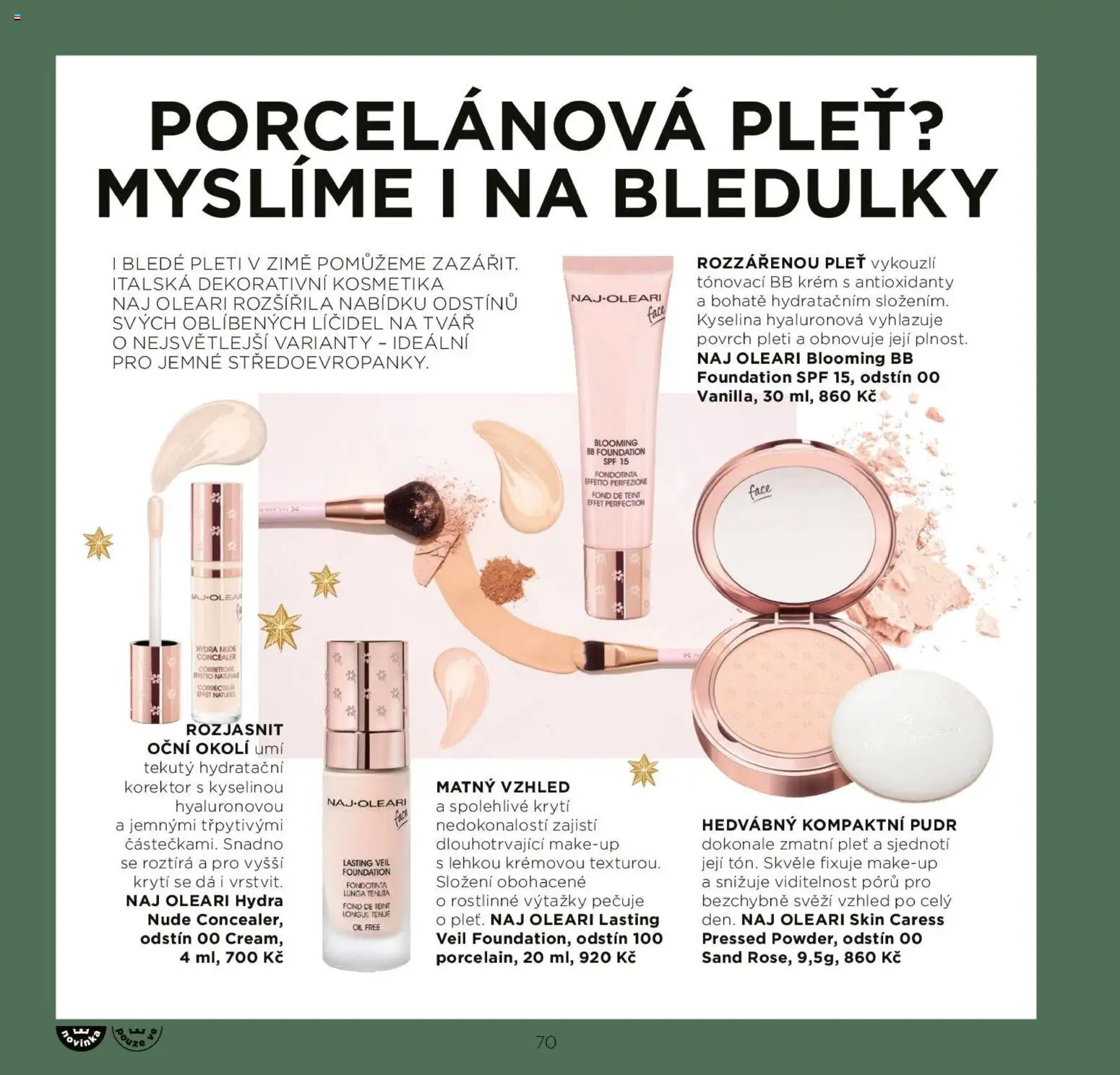 FAnn katalog Vánoce 2025 od 30.10.2025 | Strana: 70 | Produkty: Makeup, Krém, Pudr, BB krém