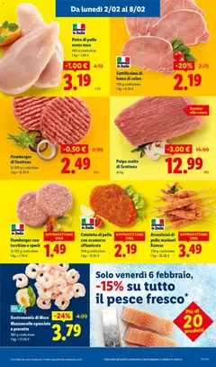 Anteprima del volantino Petto di pollo senza osso, 400 g confezione valido a partire dal 02.02.2026 | Pagina: 7