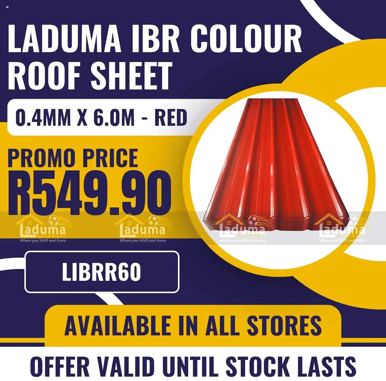 New Laduma Hardware catalogue – valid from 04.09.2025 | Page: 1 | Products: Stock