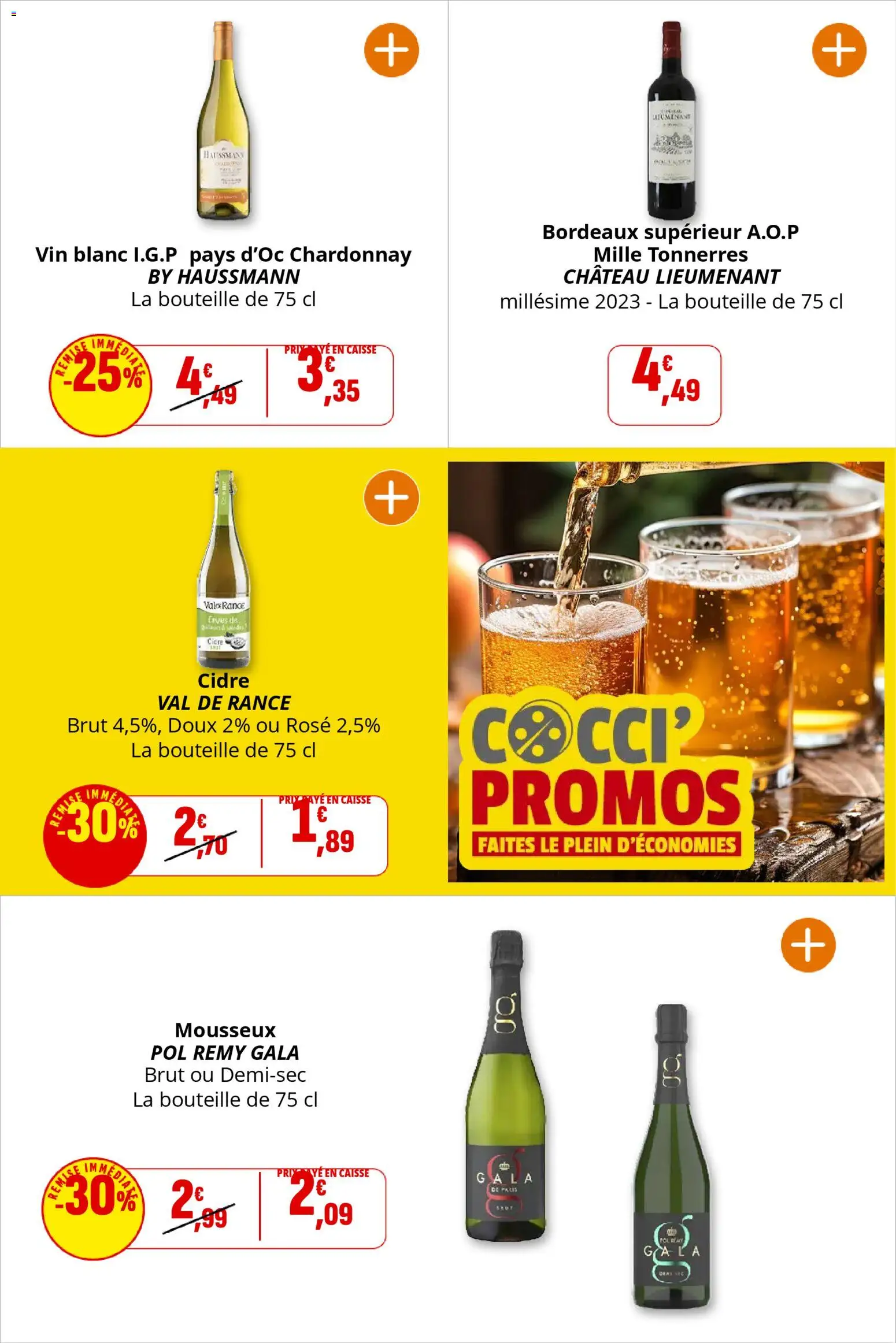 {H1} | Page: 28 | Produits: Cidre, Mousseux, Vin