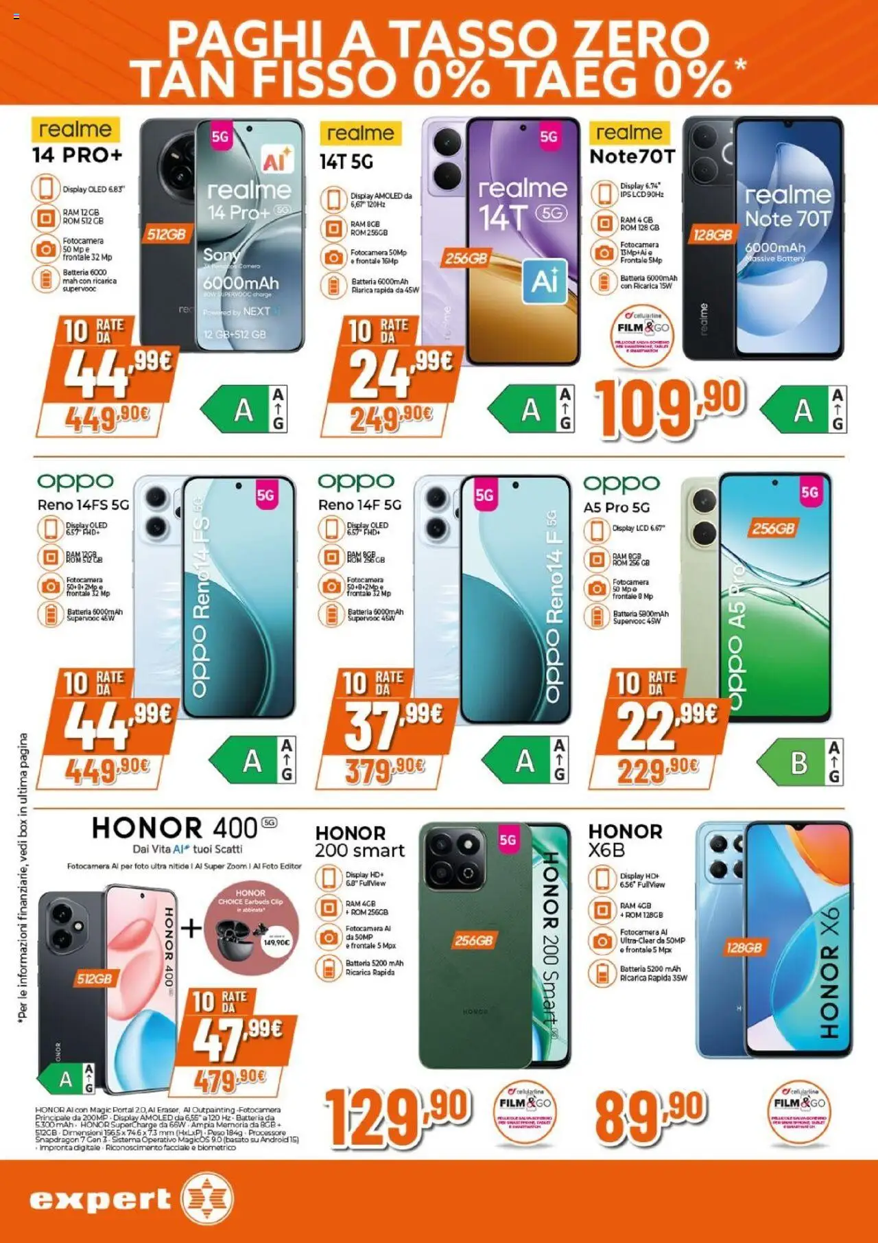 Volantino Expert del 25.09.2025 | Pagina: 3 | Prodotti: Tablet, Fotocamera, Batteria