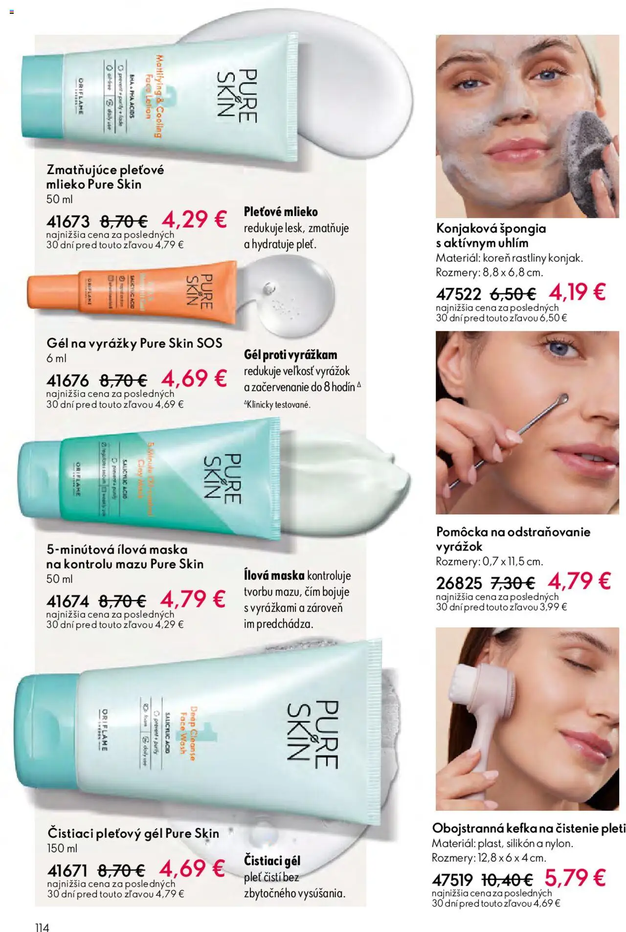 Nové Oriflame akcie – leták je platný od 12.11.2025 | Strana: 114 | Produkty: Mlieko, Maska