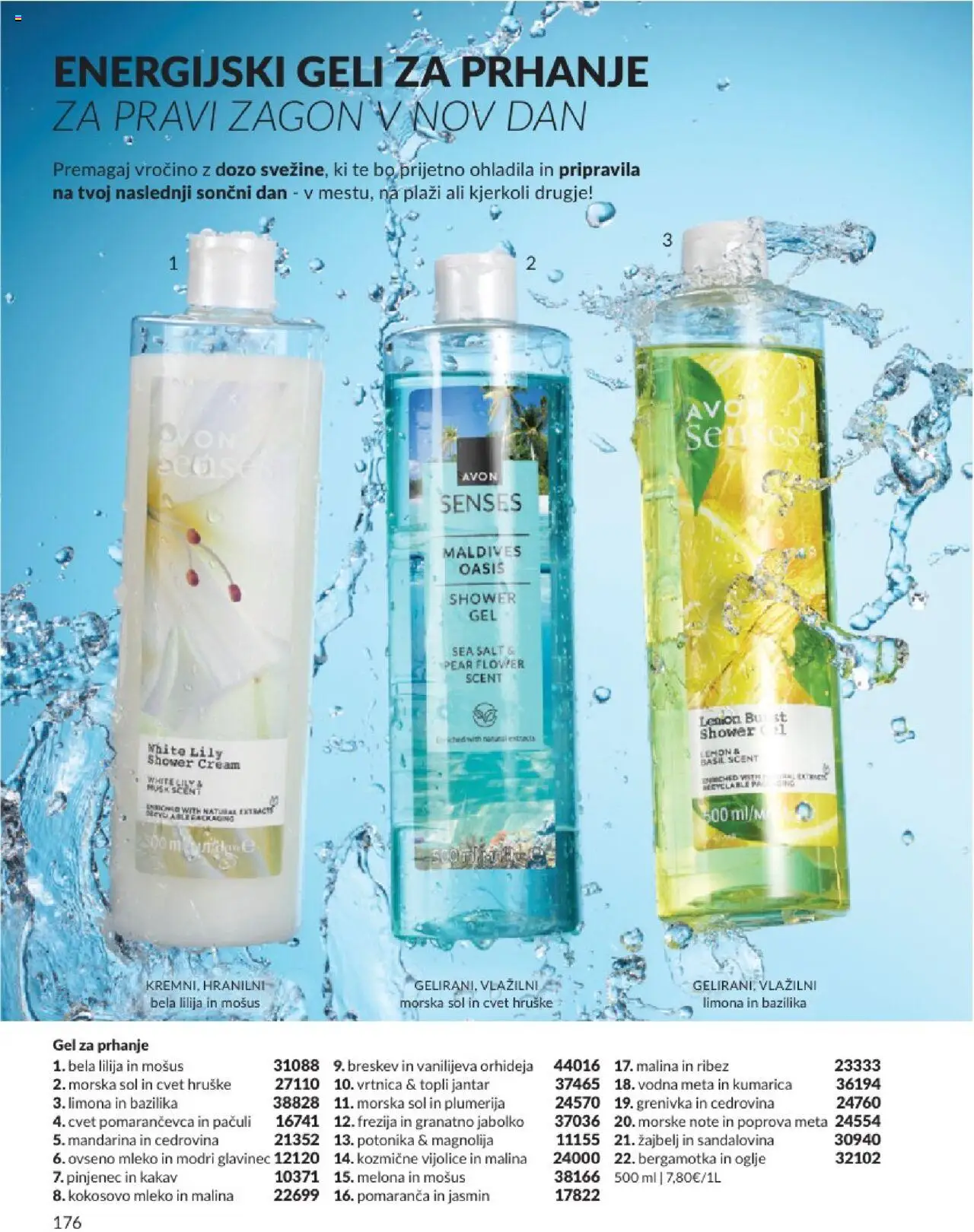 Avon katalog │ velja od 31.07.2025 | Stran: 176 | Izdelki: Ribez, Kakav, Grenivka, Limona