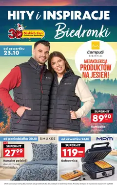 Pogląd oferty "Biedronka gazetka - Hity i inspiracje" - ważna od 20.10.2025