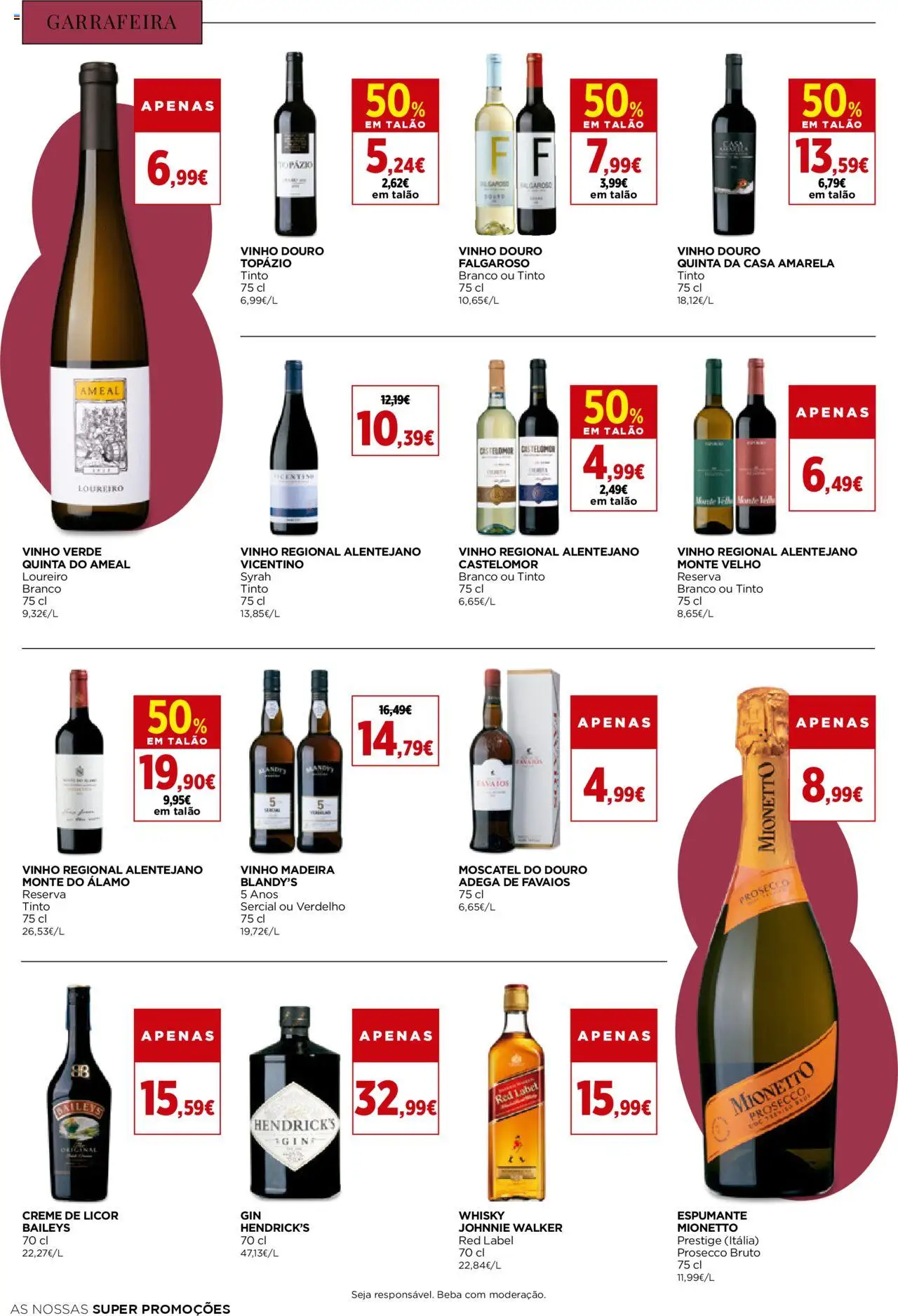 El Corte Ingles folheto │ válido de 03.10.2025 | Página: 24 | Produtos: Whisky, Prosecco, Licor, Creme