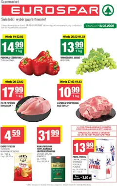 Pogląd oferty "Spar Gazetka - Eurospar" - ważna od 18.02.2026
