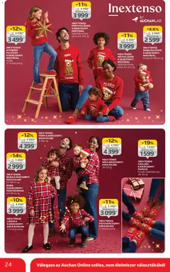 Auchan - Karácsonyi ajándék ajánlataink - amely érvényes a következő dátumtól: 13.11.2025 | Oldal: 24