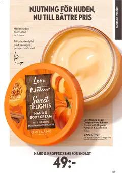 Oriflame erbjudanden 04/26 - Förhandsvisning av reklamblad från butik Oriflame aktuell från 11.03.2026 | Sida: 159 | Produkter: Kanel, Pumpa