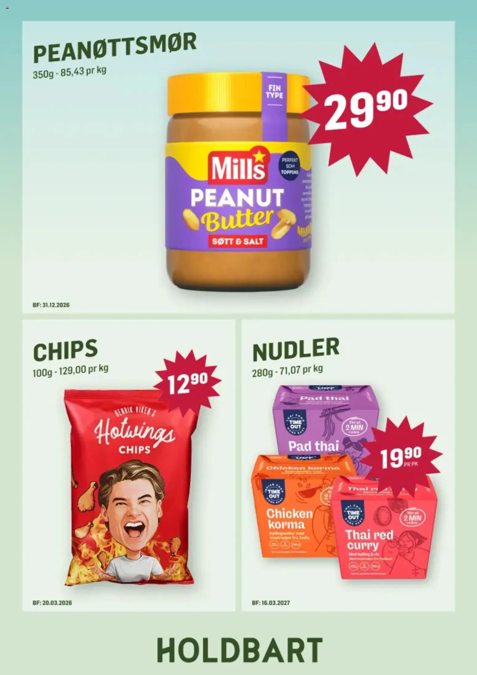 {H1} | Side: 2 | Produkter: Kylling, Nudler, Ряжанка