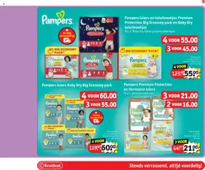 Kruidvat folder week 43 - Voorbeeld van een folder van Kruidvat, geldig van 20.10.2025 | Pagina: 35 | Producten: Pampers