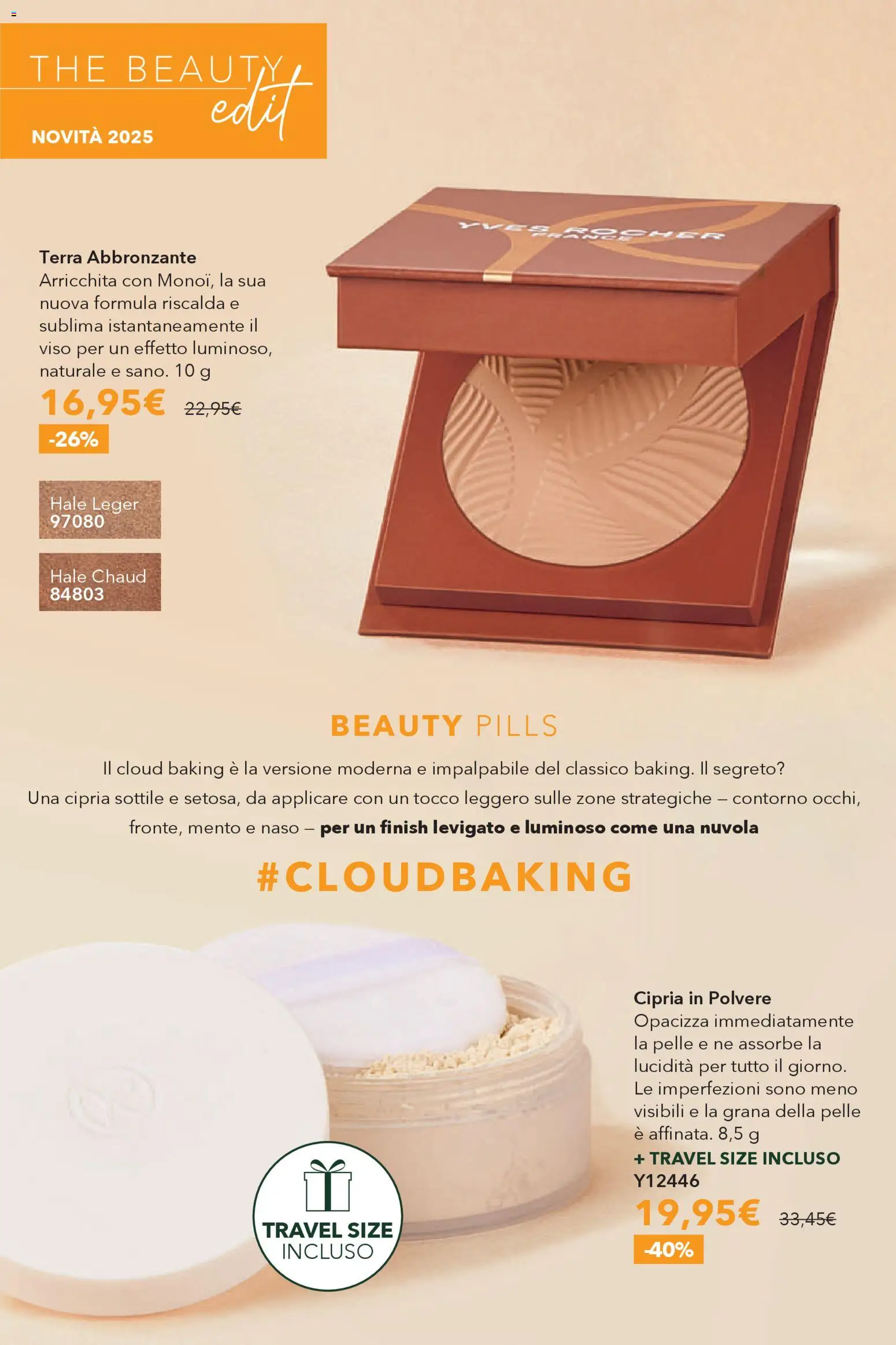 Volantino Yves Rocher del 16.12.2025 | Pagina: 28 | Prodotti: Terra abbronzante, The, Cipria, Terra