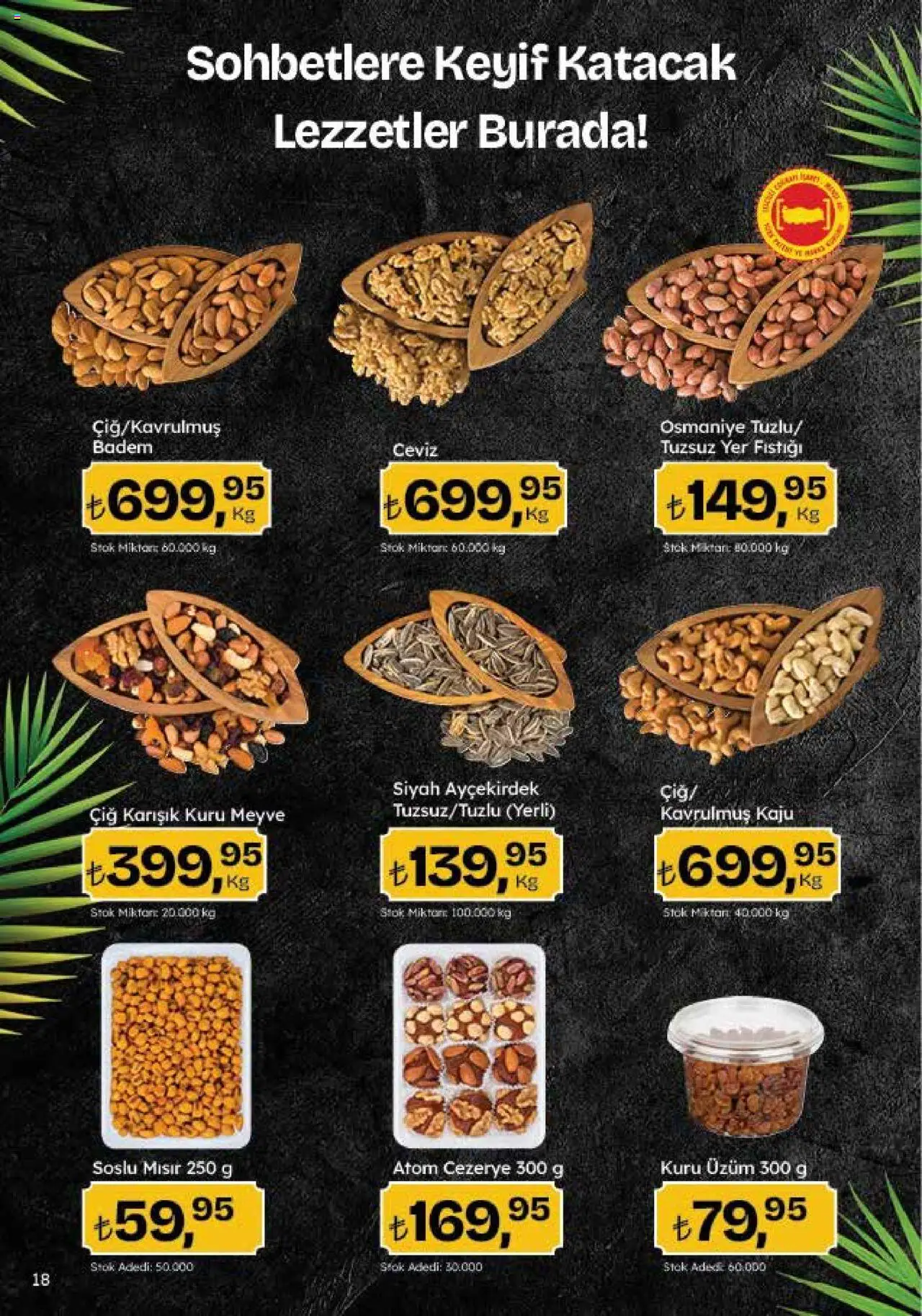 Migros Katalog - 5M Migroskop Dijital - 22.05.2025 tarihinden itibaren geçerlidir | Sayfa: 18 | Ürünler: Badem, Meyve, Üzüm, Ceviz