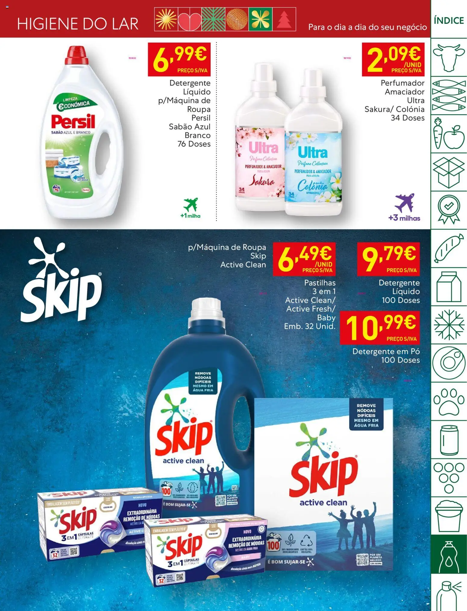 Recheio folheto │ válido de 11.11.2025 | Página: 45 | Produtos: Agua, Pó, Sabão, Detergente