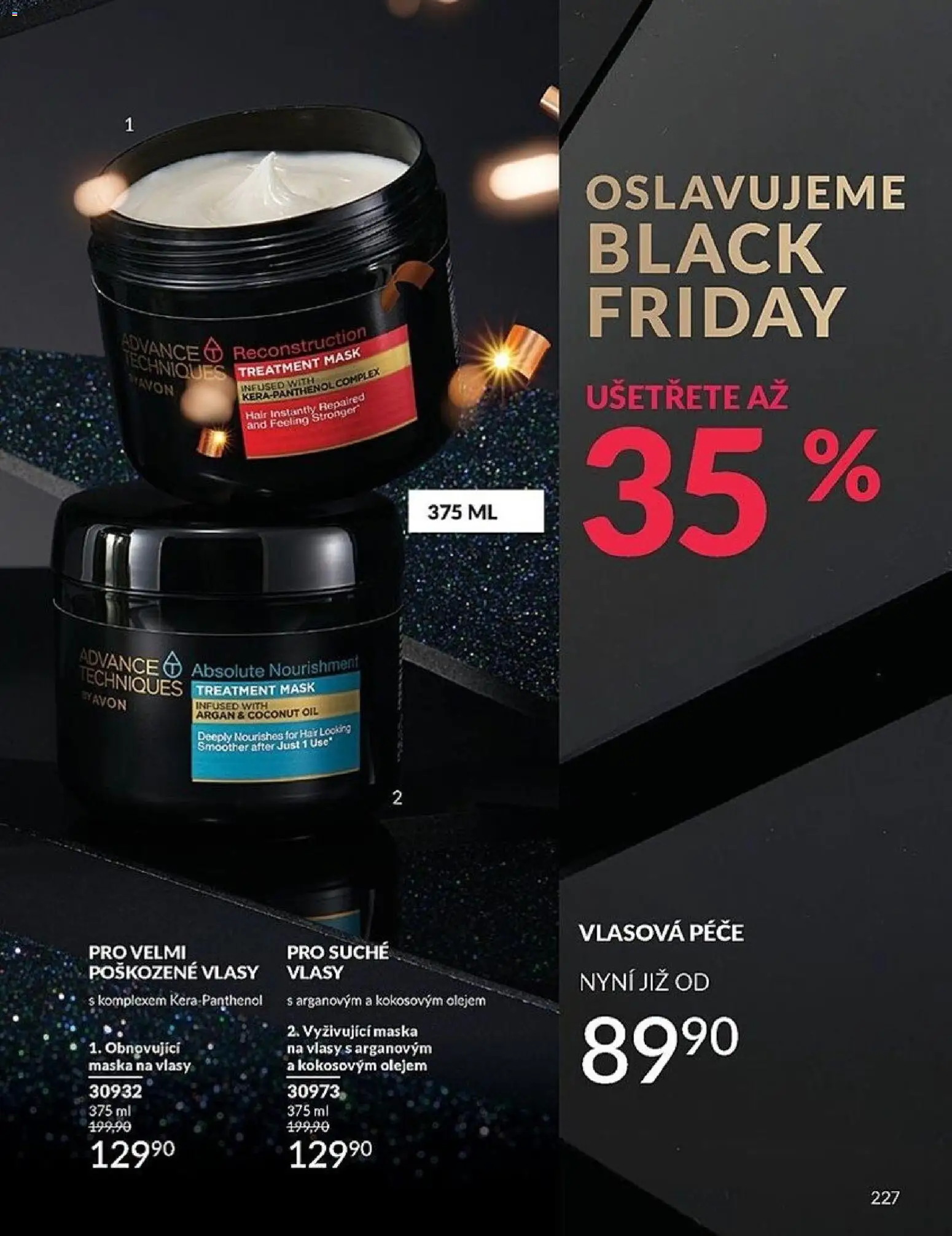 Avon Black Friday od 01.11.2025 | Strana: 227 | Produkty: Maska na vlasy, Maska