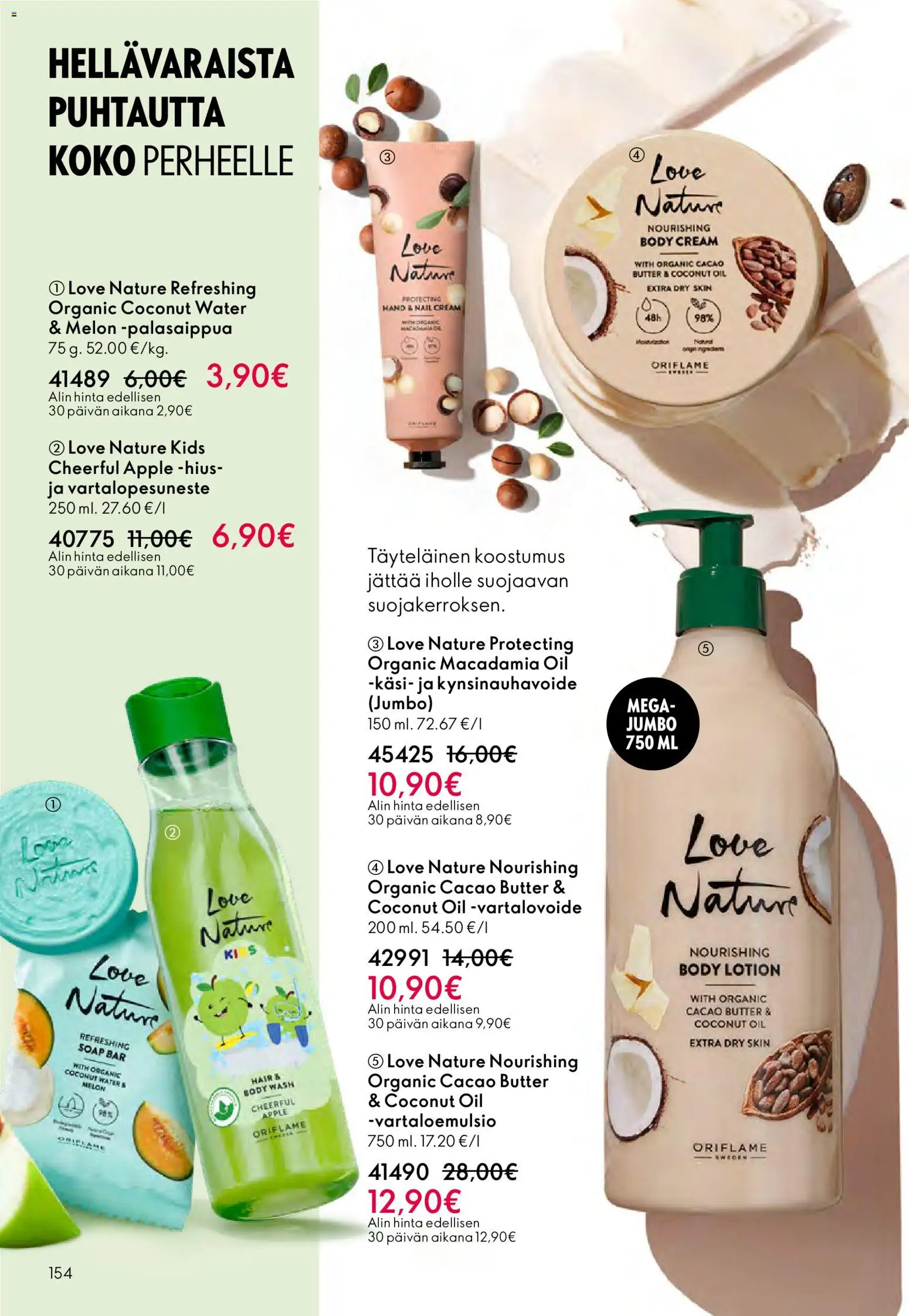 Oriflame - Esite 03 – voimassa 18.02.2026 alkaen | Sivu: 154 | Tuotteet: Vartalovoide