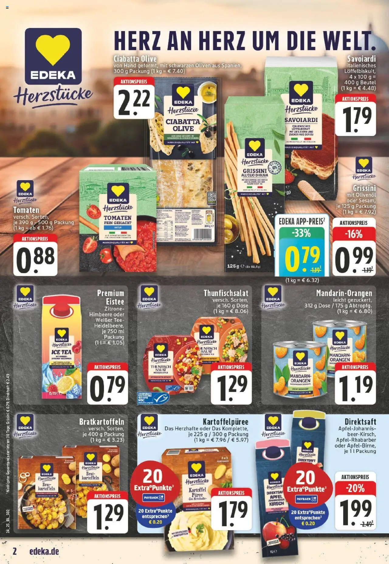 Edeka prospekt Schwerte - Holzen	 - gültig ab dem 08.06.2025 | Seite: 2 | Produkte: Olivenol, Orangen, Tomaten, Zitrone