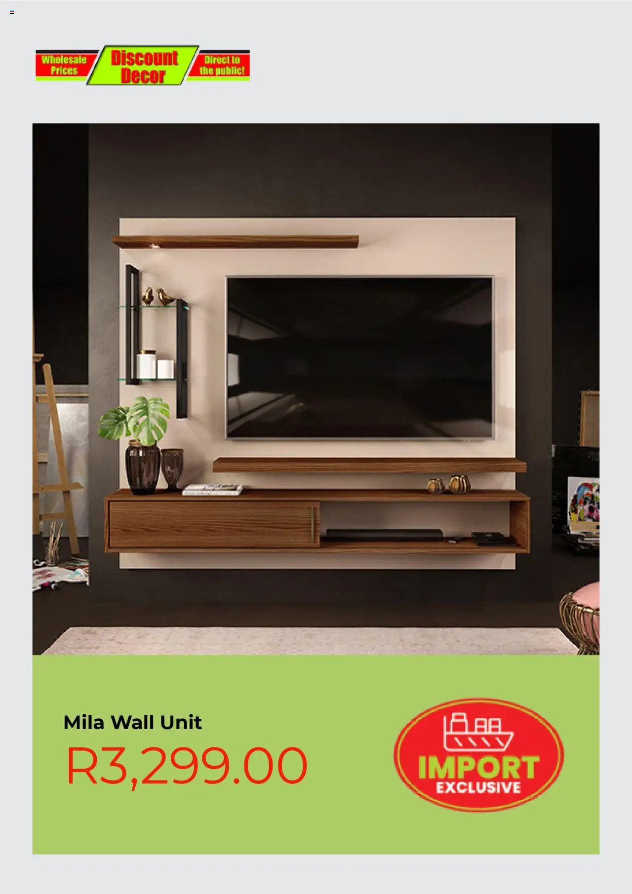 Discount Decor Specials │ valid from 07.08.2025 | Page: 2 | Products: Wall unit