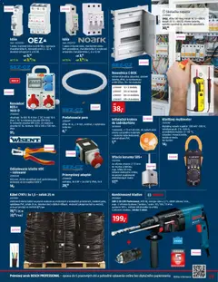 Bauhaus leták platný od 09.03.2026 | Strana: 29 | Produkty: Bosch, Zásuvka, Kábel