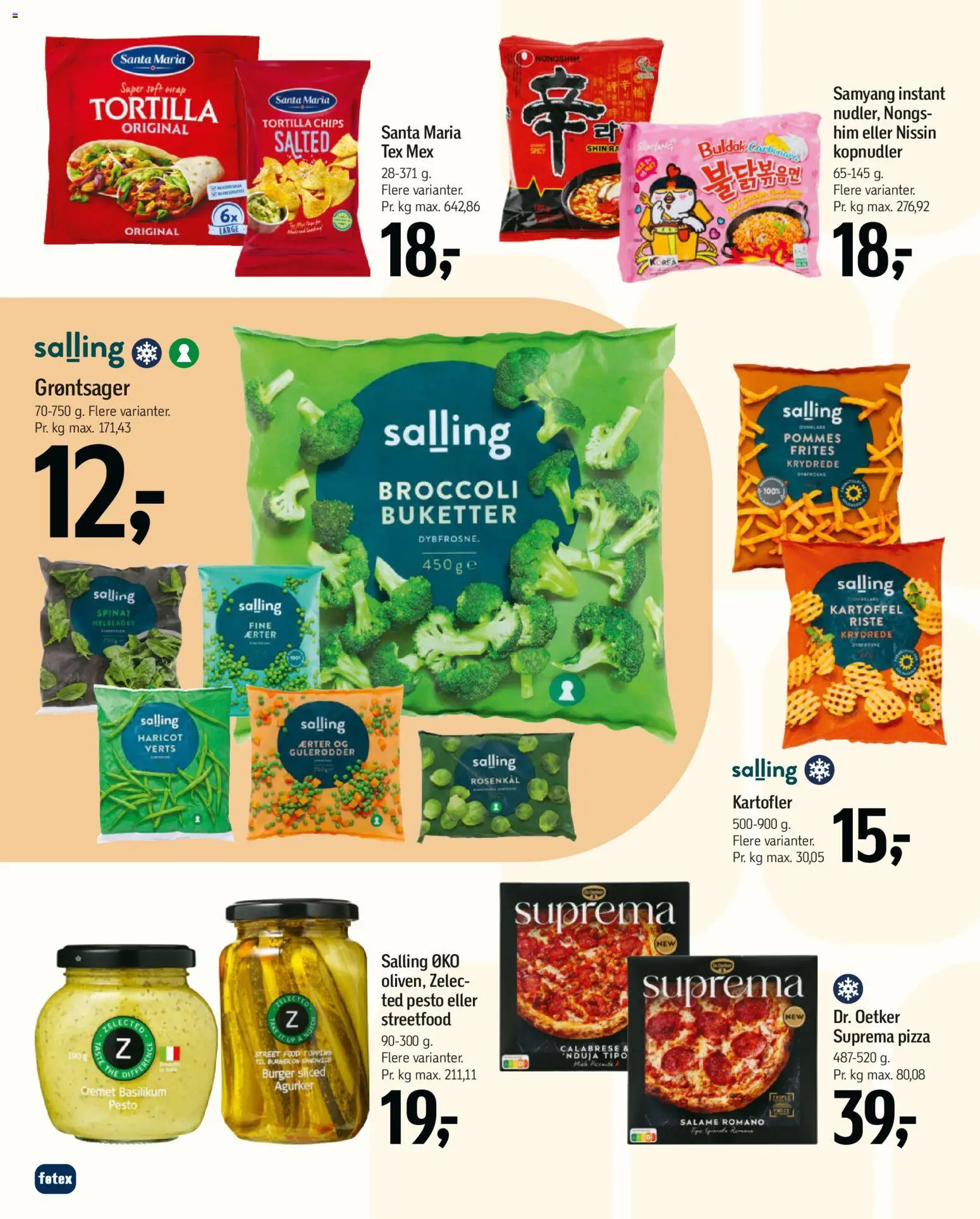 Føtex tilbudsavis – gyldig fra 30.01.2026 | Side: 48 | Produkter: Pommes frites, Kartofler, Pesto, Ærter