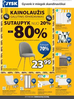 JYSK leidinys galioja nuo 03.02.2026