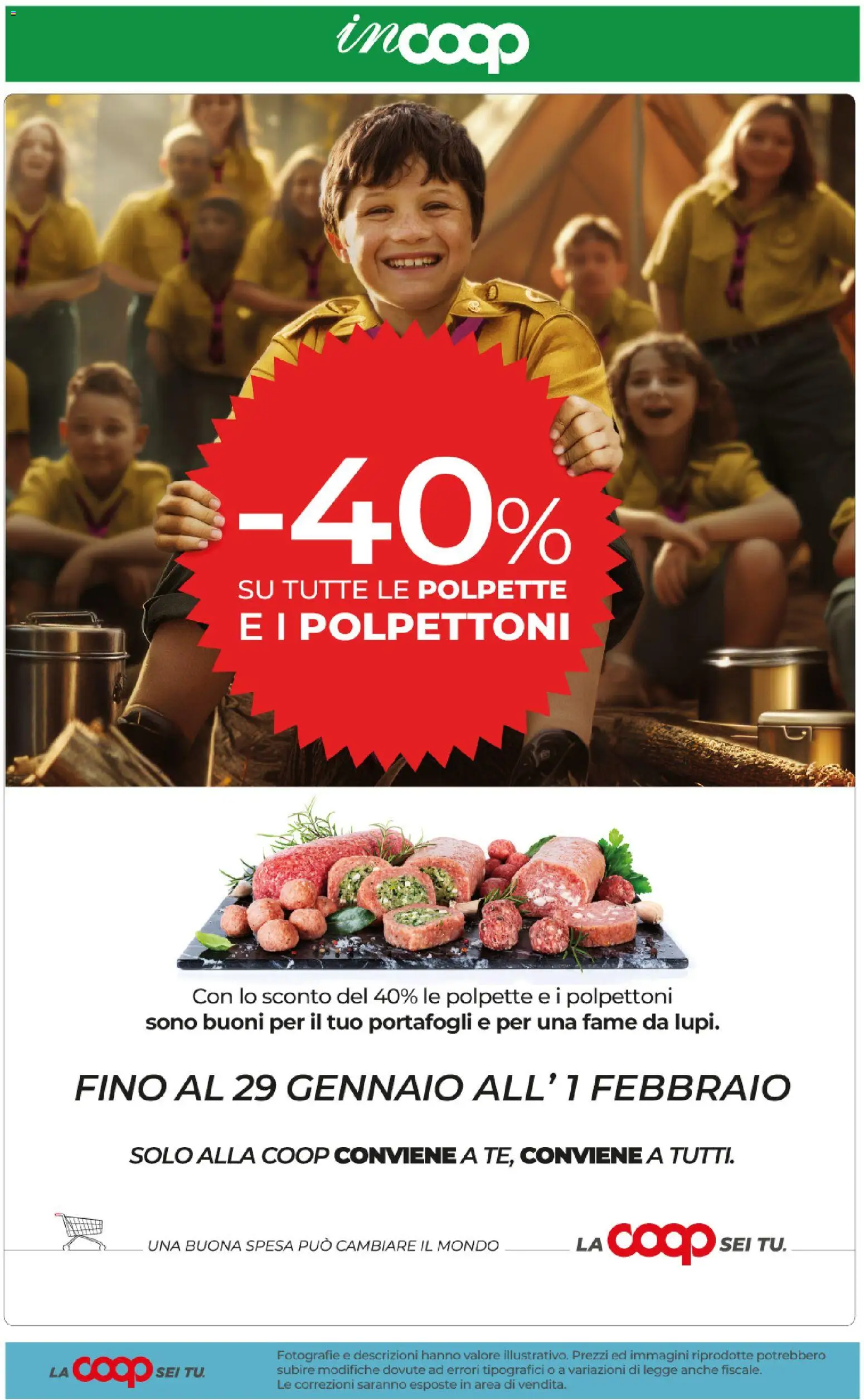 Volantino COOP del 27.01.2026 | Pagina: 21 | Prodotti: Polpette