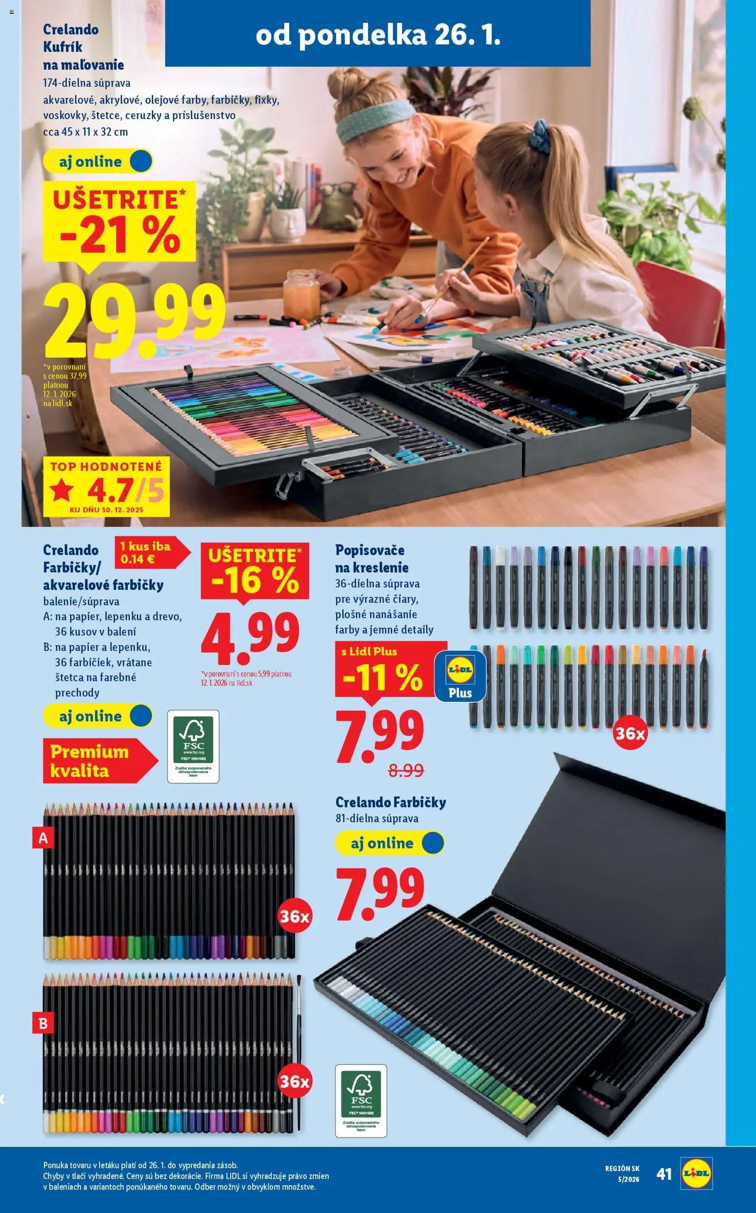 Nové Lidl akcie – leták je platný od 29.01.2026 | Strana: 89