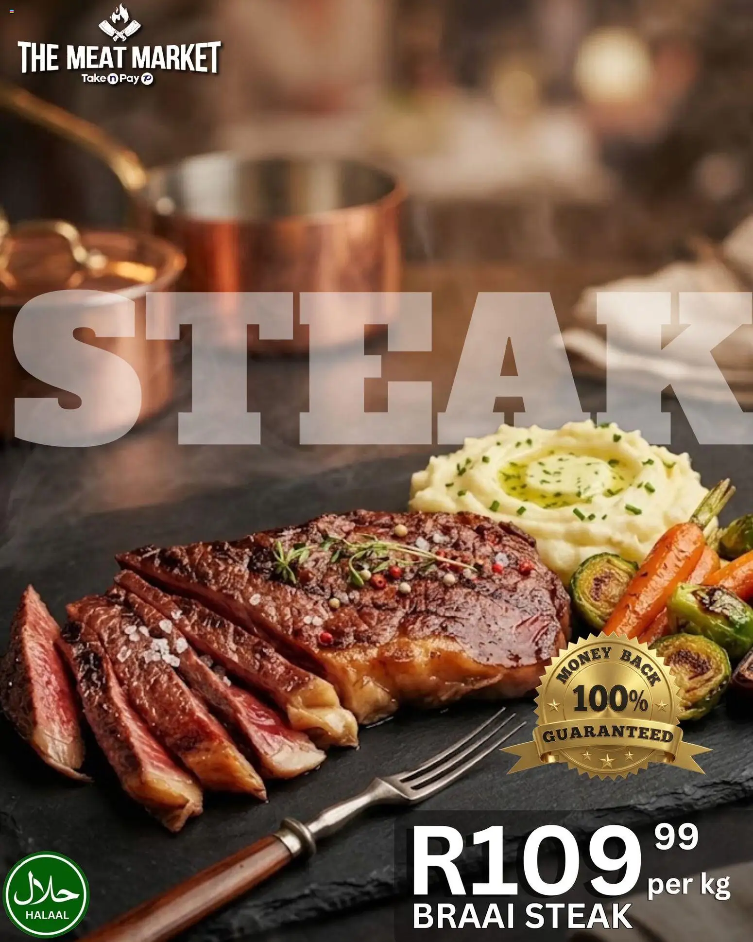 New Take n Pay catalogue – valid from 11.04.2026 | Page: 4 | Products: Steak