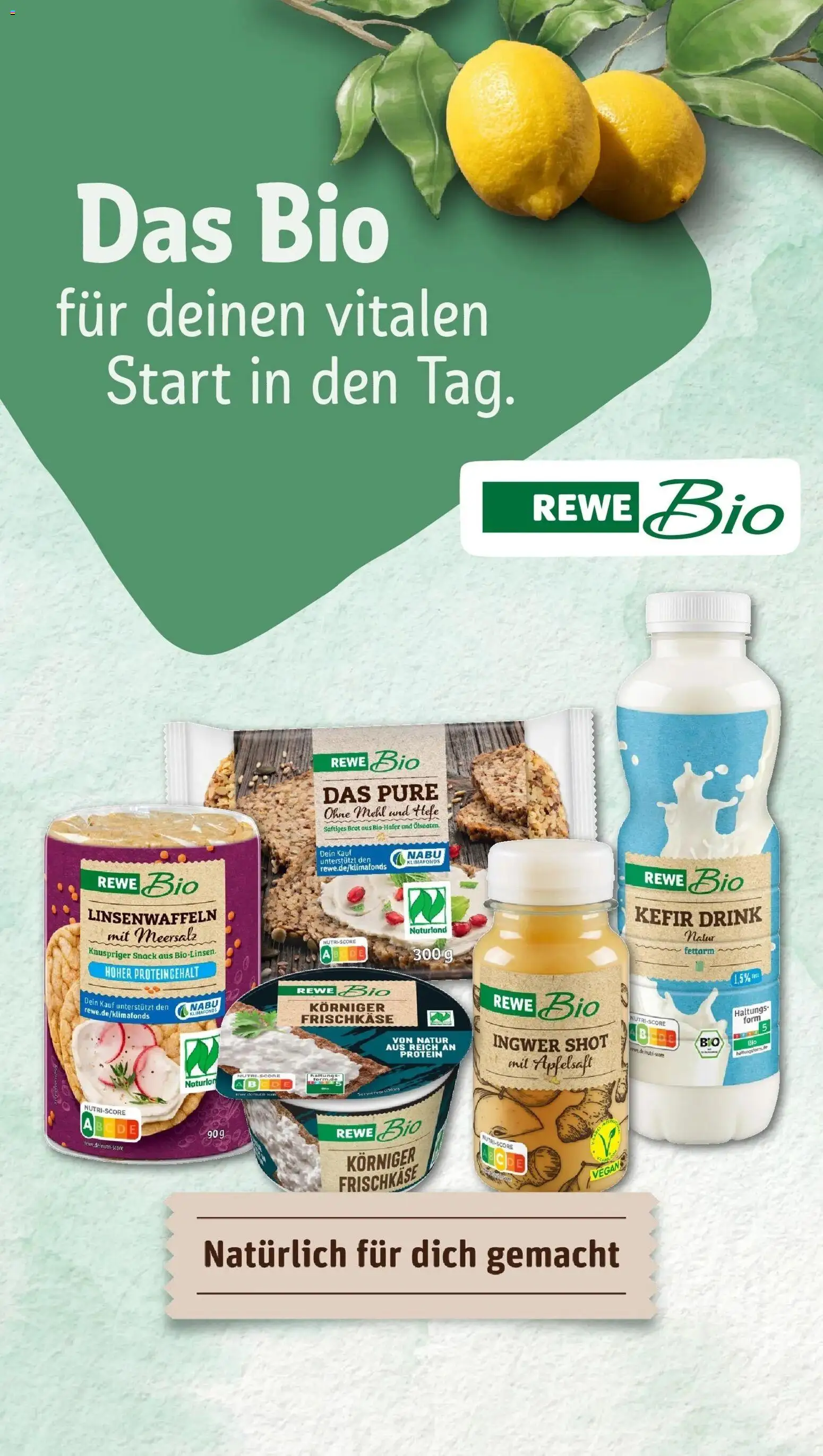 Rewe Prospekt Weyhe	 – gültig ab 15.03.2026 | Seite: 21 | Produkte: Apfelsaft, Apple, Brot, Frischkase