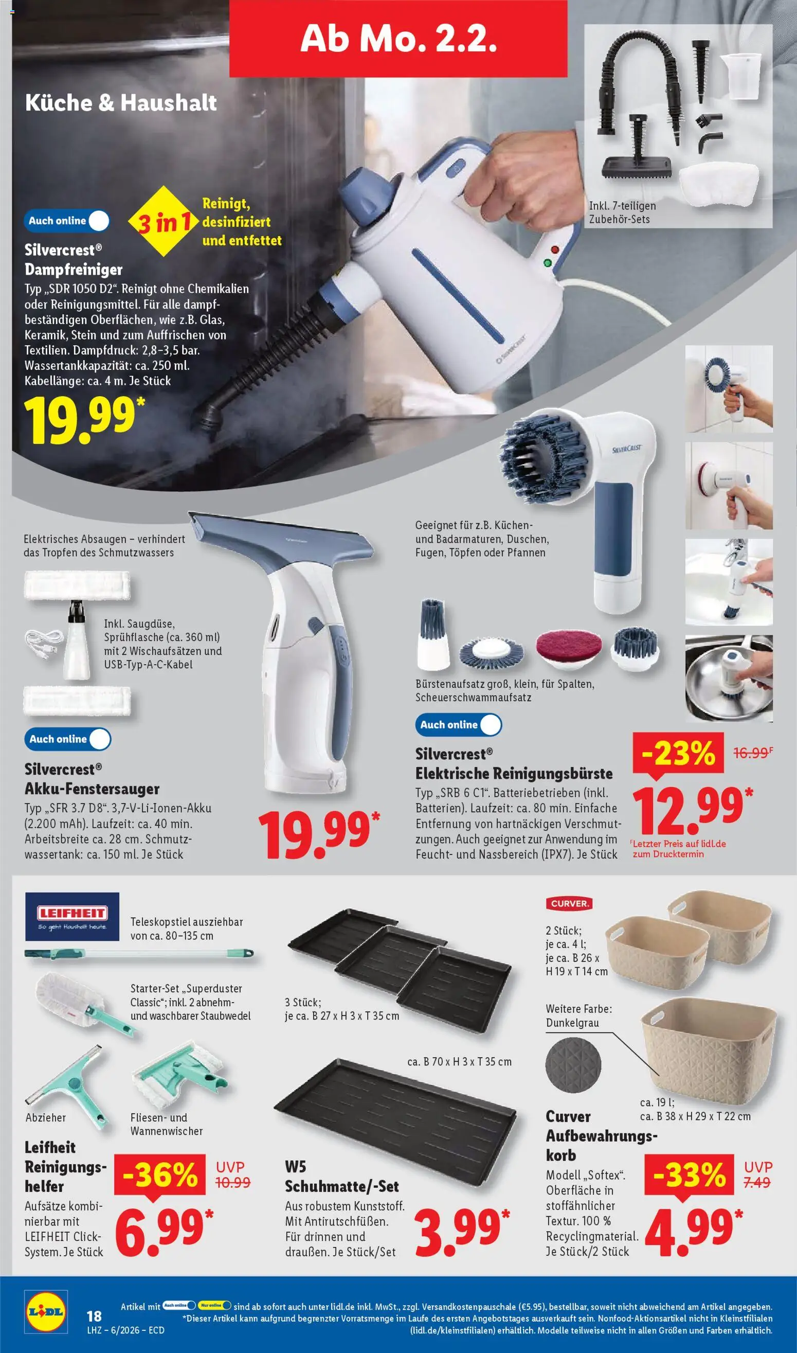 Lidl - Prospekt – gültig ab 02.02.2026 | Seite: 24 | Produkte: Korb, Küche, Kuchen