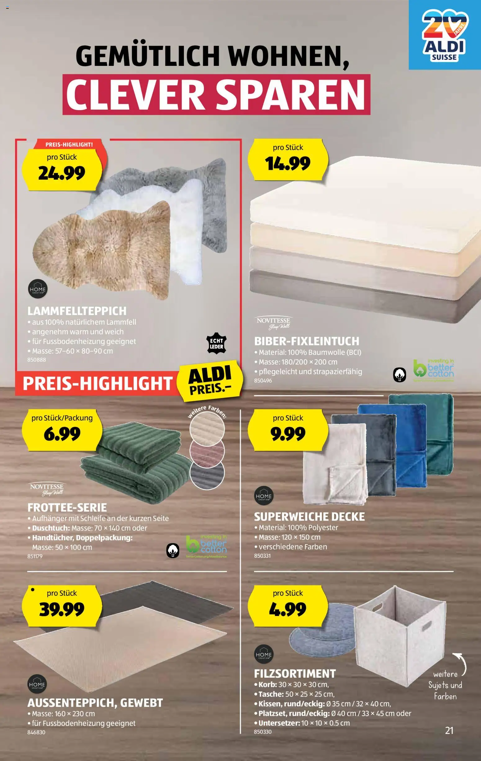 Aldi - Black Friday – gültig ab 20.11.2025 | Seite: 22 | Produkte: Decke, Korb, Tasche