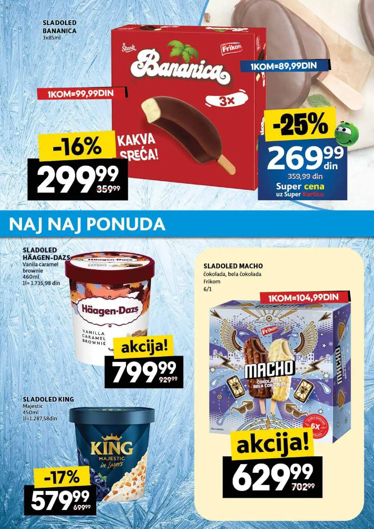 Idea katalog - važi od 07.08.2025 | Strana: 25 | Proizvode: Sladoled, Brownie, Čokolada