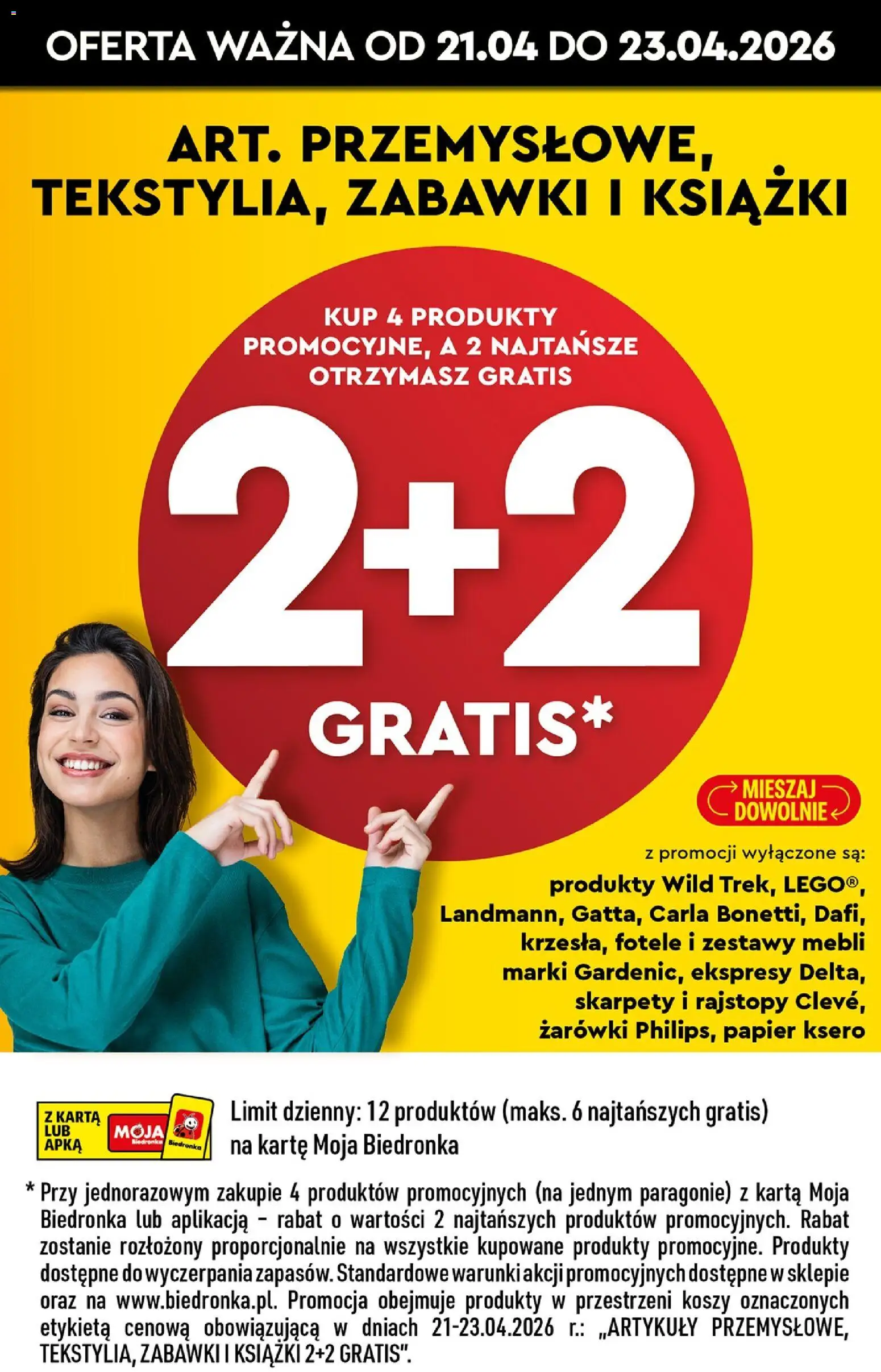 Biedronka Polsko leták - Codziennie niskie ceny od 23.04.2026 | Strana: 88