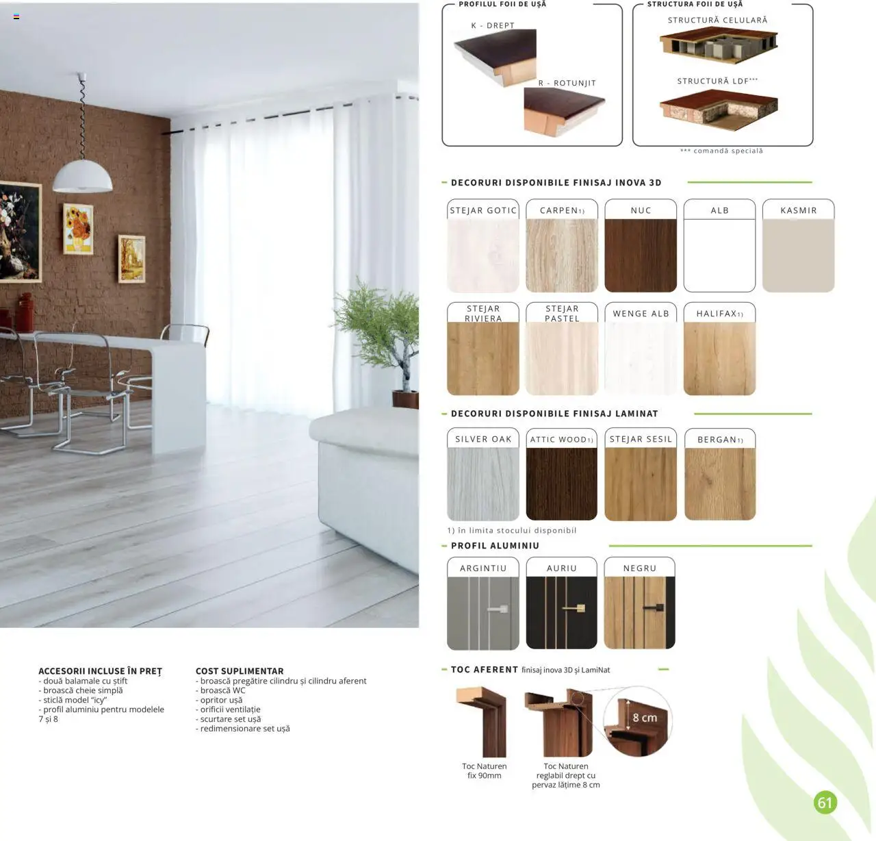 Noul catalog Proges – valabil de la 01.08.2025 | Pagină: 61 | Produse: Ușă