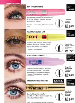 Avon specials catalogue – valid from 01.04.2026 | Page: 82 | Products: Lock, Mascara