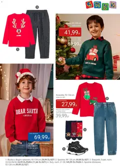 Pogląd oferty "Smyk Gazetka" - ważna od 02.12.2025 | Strona: 59 | Produkty: Bluzka, Spodnie, Czapka