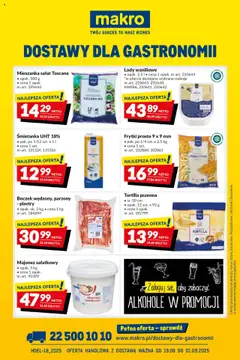 Pogląd oferty "Makro Gazetka - Dostawy dla gastronomii" - ważna od 19.08.2025