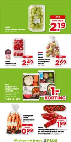PLUS Frambozen, Schaal 150 gram - Voorbeeld van een folder van Plus, geldig van 12.11.2025 | Pagina: 8