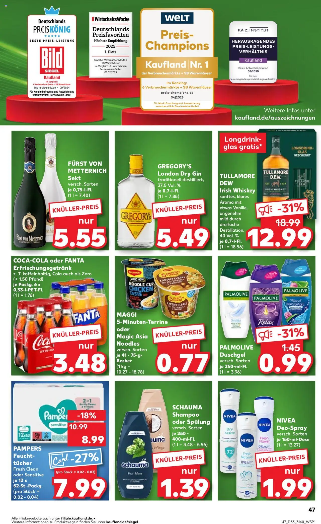  | Pagina: 47 | Producten: Gin, Fanta, Pampers, Shampoo