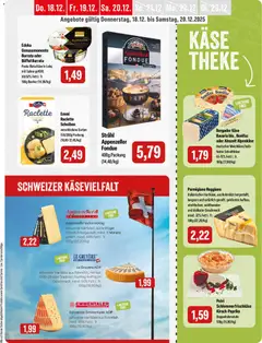 Feneberg Angebote ab 18.12.2025 gültig | Seite: 7 | Produkte: Käse, Pasta, Raclette, Fondue