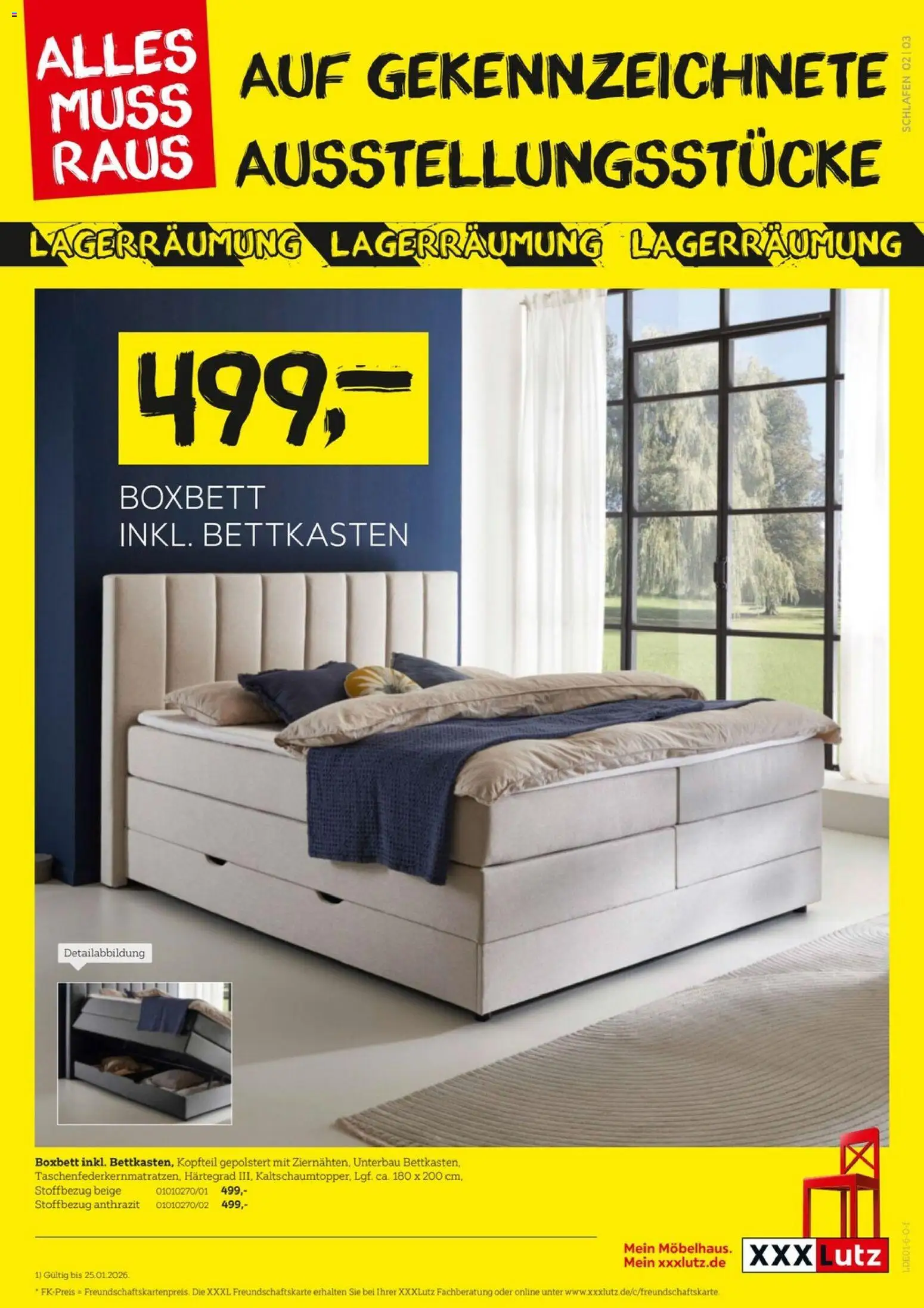 XXXL Lutz Größte Lagerräumung – gültig ab 11.01.2026 | Seite: 3