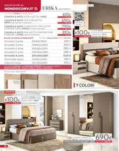 Anteprima del volantino Volantino Mondo Convenienza	 valido a partire dal 09.09.2025 | Pagina: 30 | Prodotti: Letto contenitore, Contenitore, Letto, Armadio