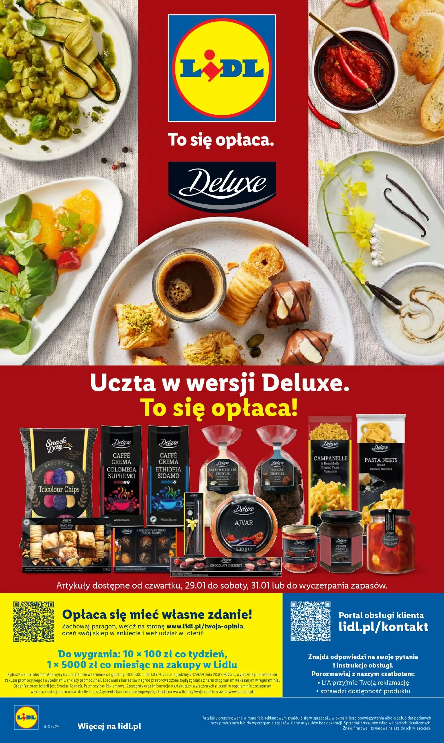 Lidl Katalog od 26.01.2026 | Strona: 46 | Produkty: Baklava, Ajvar