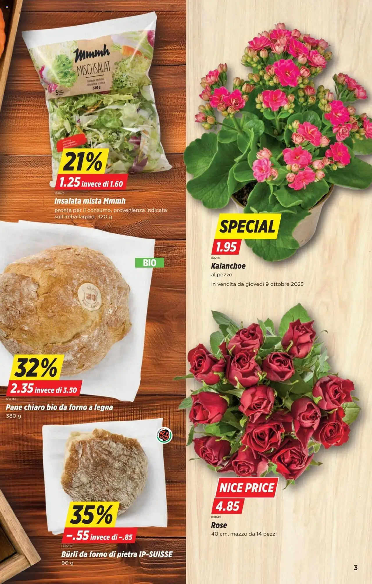 Denner Aktionen IT – gültig ab 07.10.2025 | Seite: 3 | Produkte: Pane