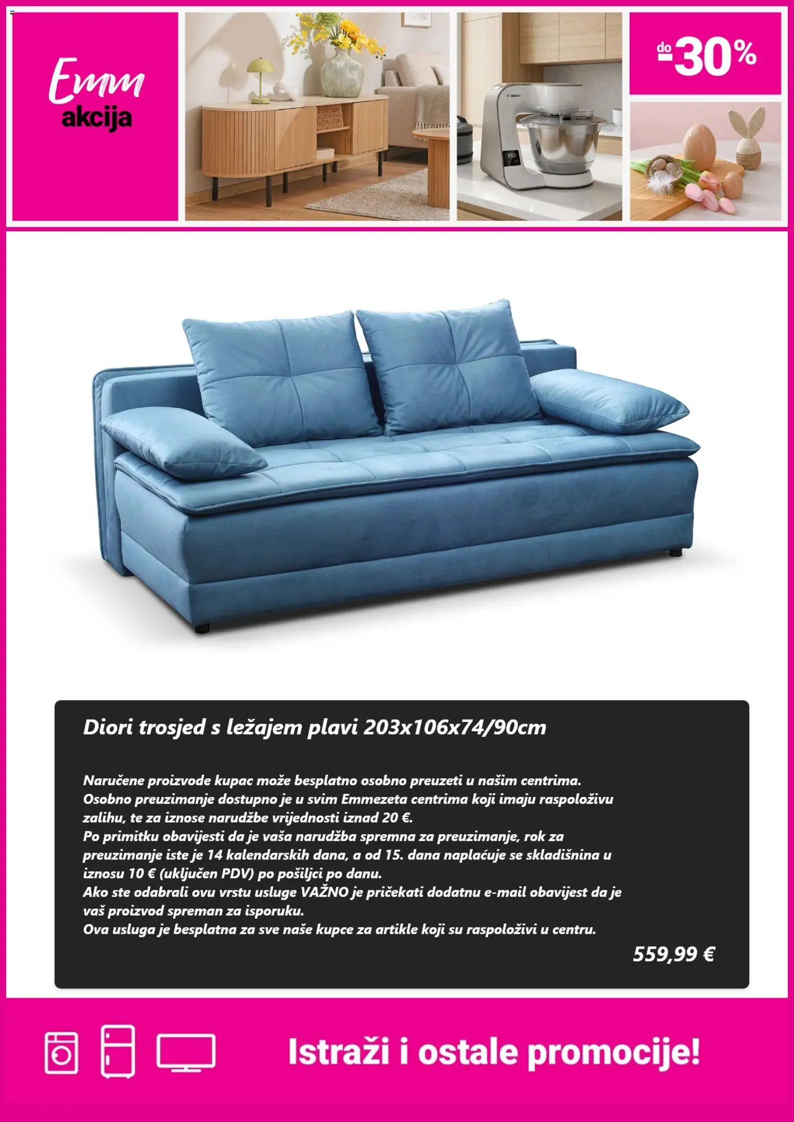 Emmezeta katalog | vrijedi od 08.04.2026 | Stranica: 6 | Proizvodi: Trosjed