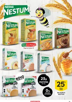 NESTUM Arroz Zero, Fonte de fibra e cereais 100% naturais, 0% açúcares adicionados, sem gluten │ válido de 04.09.2025 | Página: 15